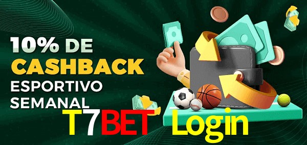 10% de bônus de cashback na T7Bet Login
