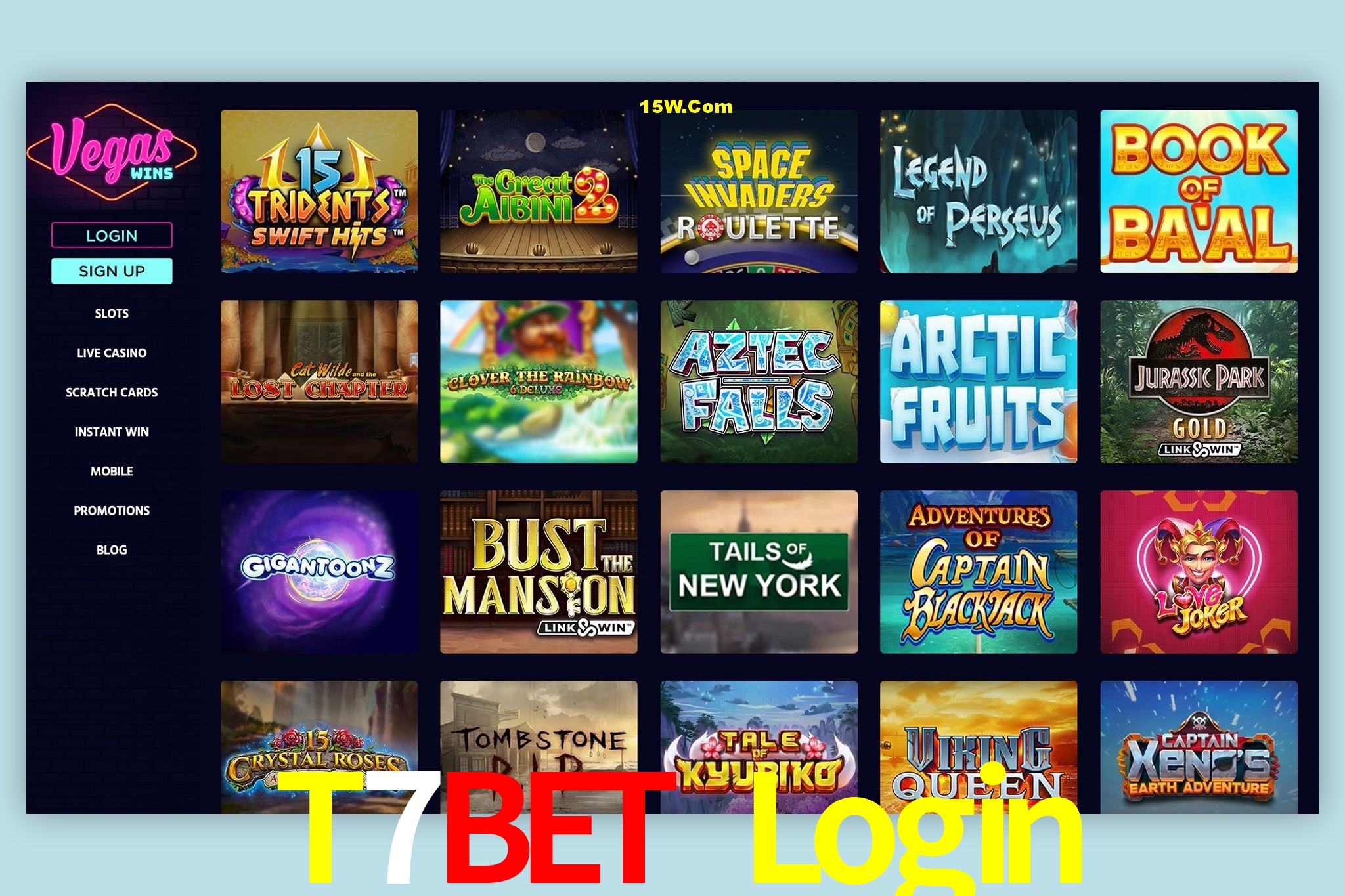 Tennis Betting T7Bet Login